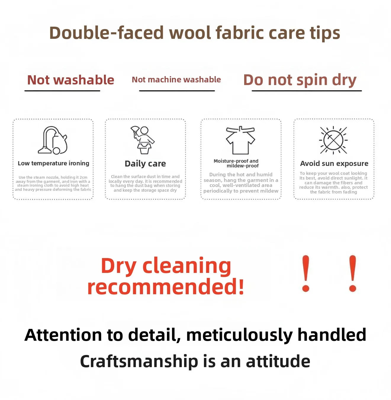 Women's Double-Faced Cashmere Coat - 2025 Autumn & Winter New Style