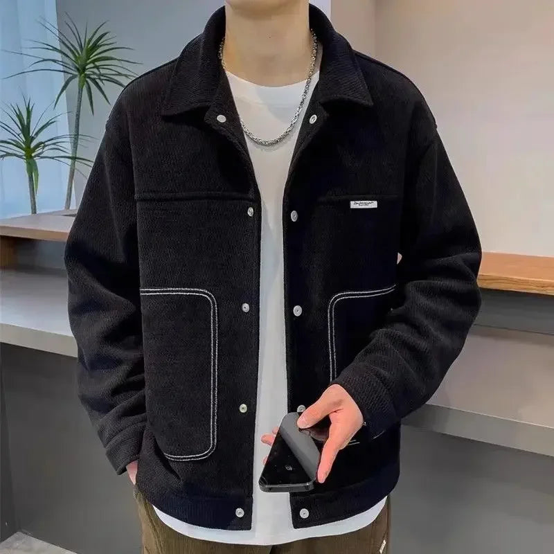 Jacket for Men High Quality Man Coat Stylish Spring Autumn Original Brands Cheap Sale Clothing Fashion 2025 Fast Delvery Joker