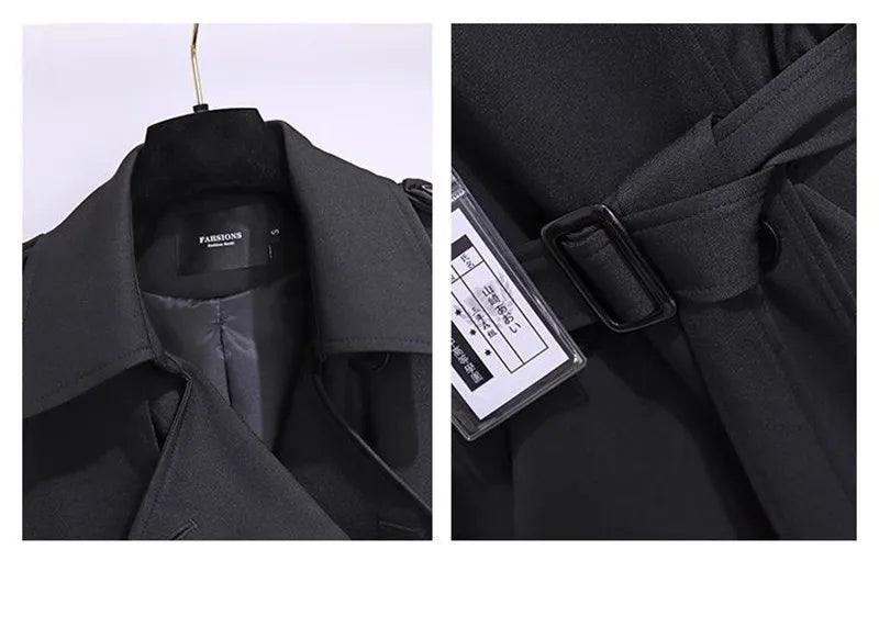 Trench Coat Women's Suit Collar Coat 2025 New Spring Autumn Female Long Jacket Waist Temperament Popular Windbreaker Overcoat