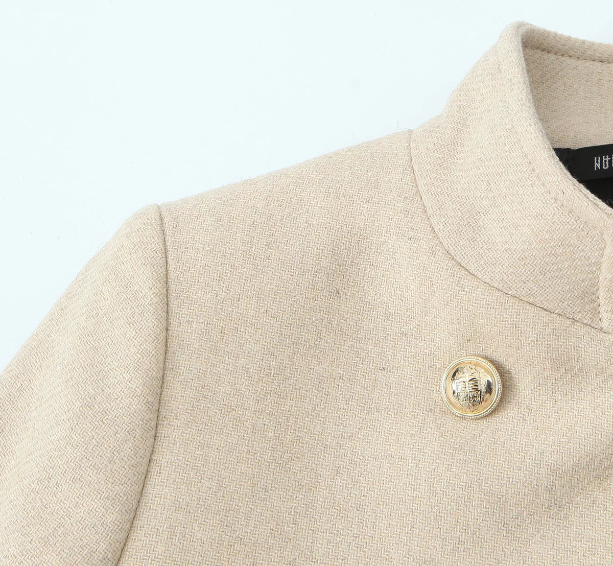 Woolen Coat Fall Fashion Black Long Coat Elegant And Pretty Women's Coats American Retro Autumn Outerwear Urban Coats