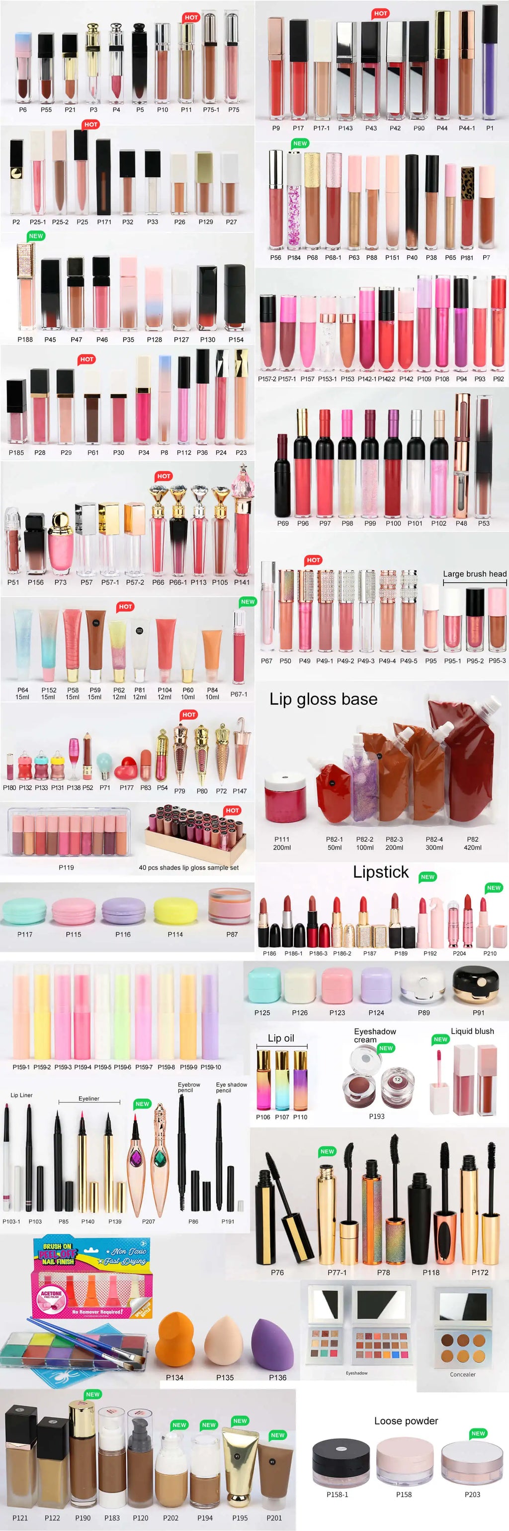 Wholesale Lip Gloss With Led Light And Mirror Private Label Lipstick Liquid Shiny Colors Lipgloss Your Own Brand Makeup Bulk