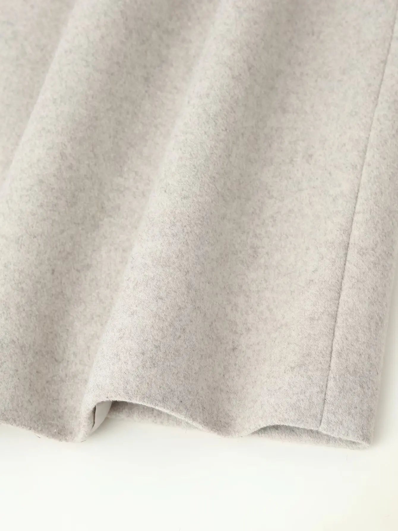 Women's Elegant Woolen Coat Lady Turn-Down Collar With Belt Full Sleeved Outerwear Female Bathrobe Styled Thicken Long Jackets