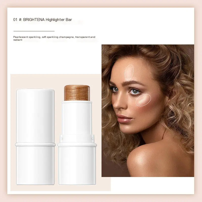 Double Head Blusher Stick for Natural Contour Makeup