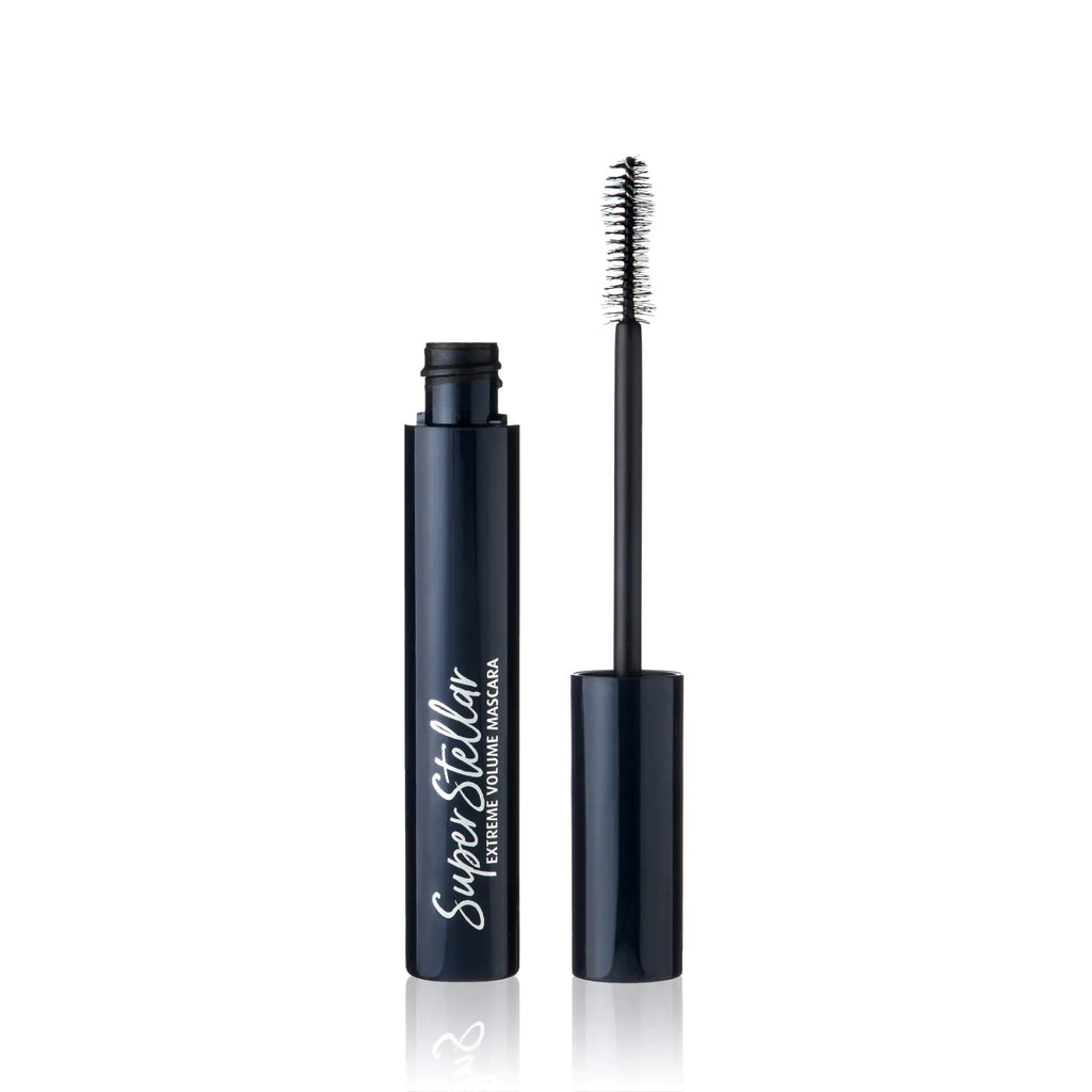 Lune+Aster Superstellar Extreme Volume Mascara | Hourglass-Shaped Brush For Bold Lash Volume - Black