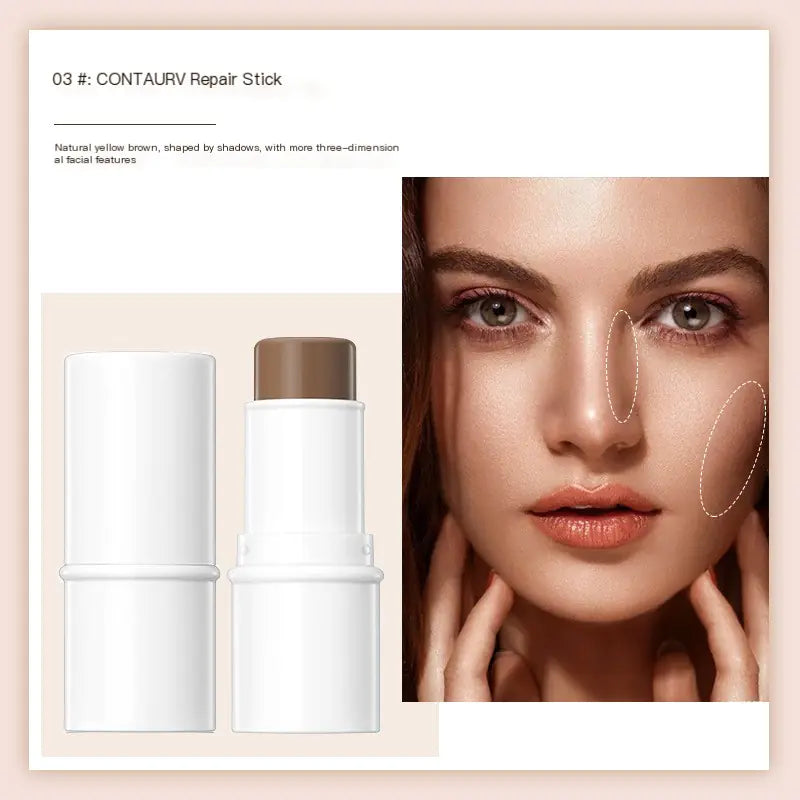 Double Head Blusher Stick for Natural Contour Makeup