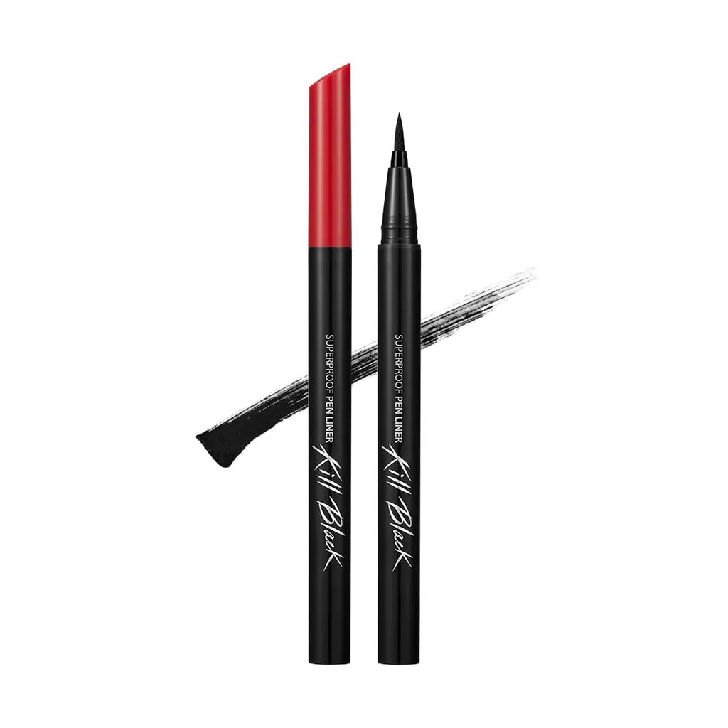 CLIO Waterproof Pen Liquid Eye Liner Precision Tip Long Lasting Smudge-Resistant High-Intensity Color (001 BLACK (NEW))