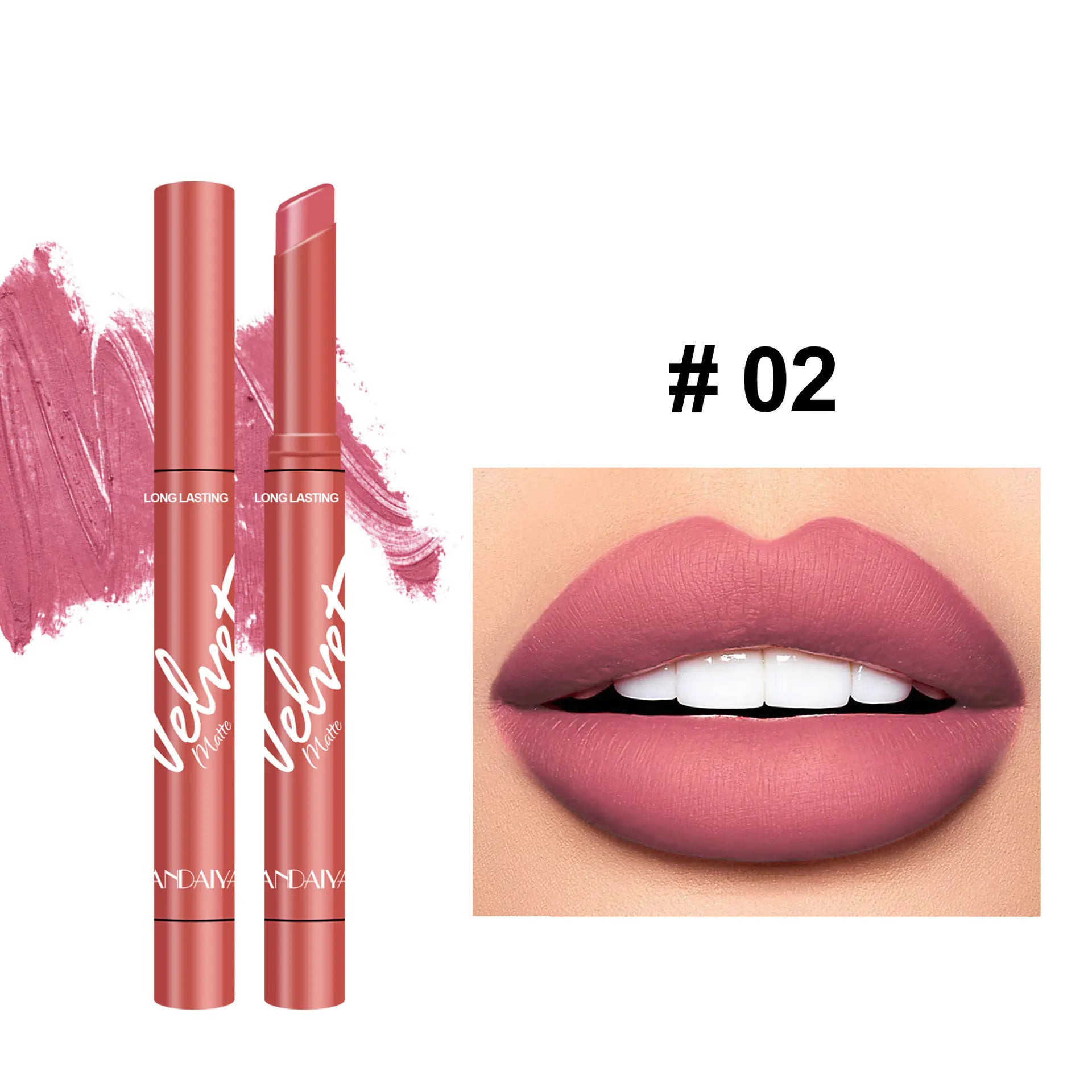 Velvet Matte Lipstick - Discoloration Resistant Formula