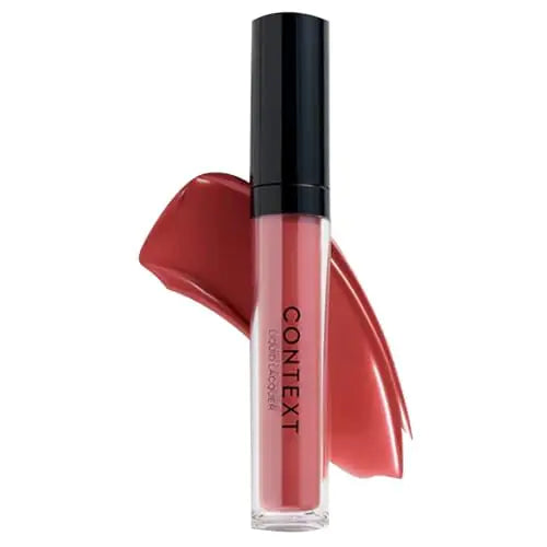 CONTEXT SKIN Non Toxic Liquid Lipstick - Liquid Lacquer long lasting color Lipstick for Women (6.5 G) (Sweet Emotions)