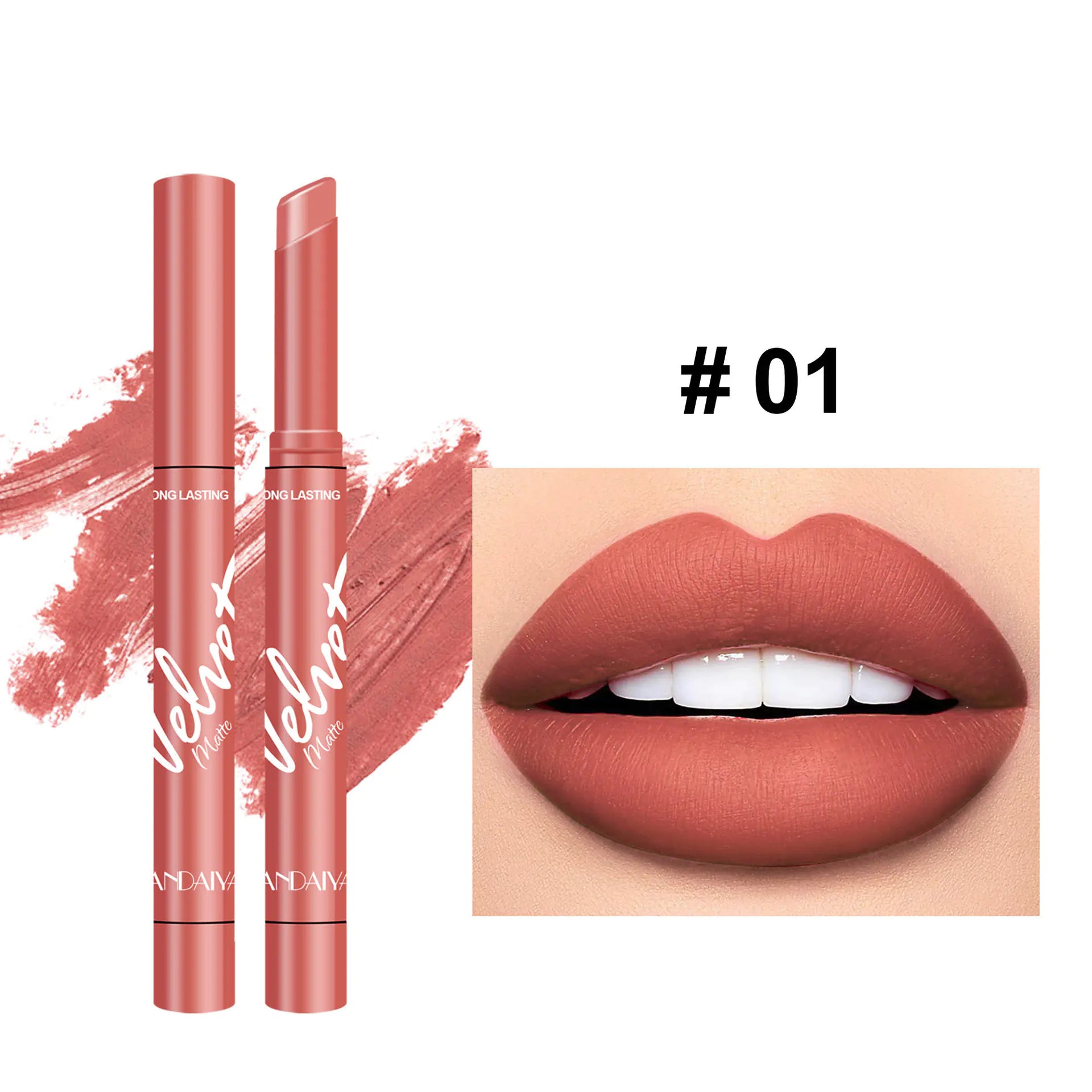 Velvet Matte Lipstick - Discoloration Resistant Formula