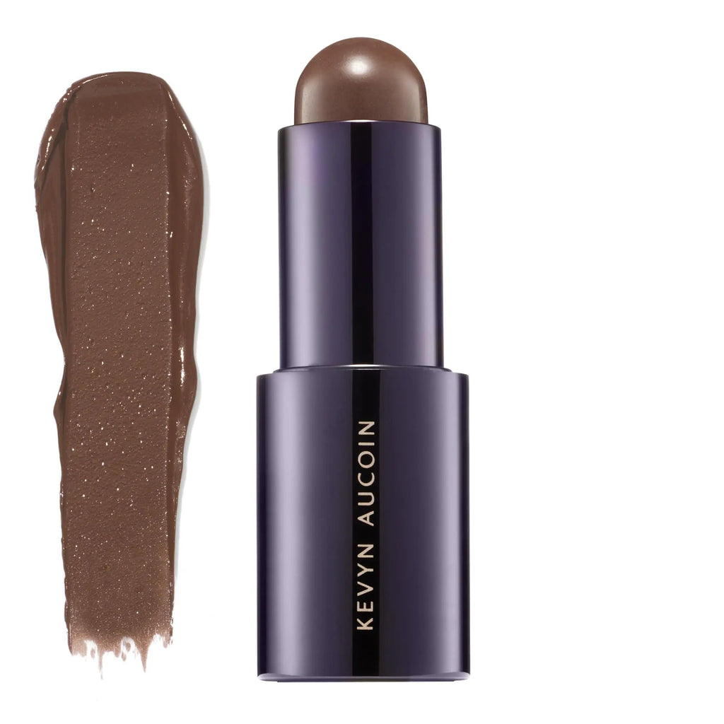 Kevyn Aucoin The Contrast Stick Define color (deep rich red brown cooler undertone): A contour makeup crayon for adding angles depth structure and definition. All-day pigments. Made in Italy.
