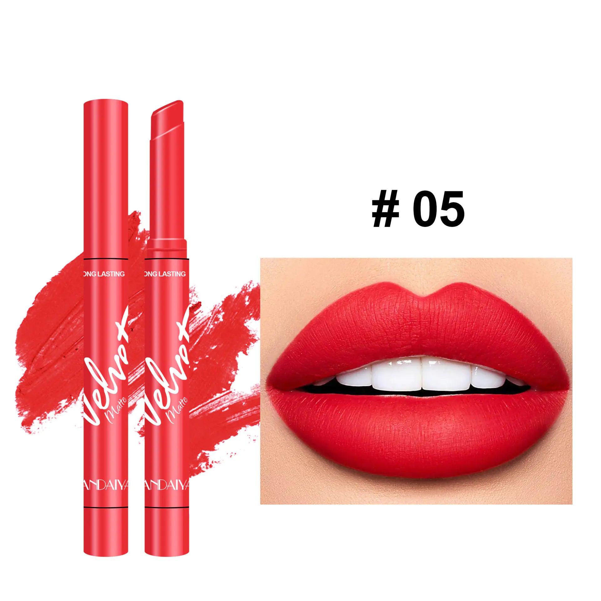 Velvet Matte Lipstick - Discoloration Resistant Formula