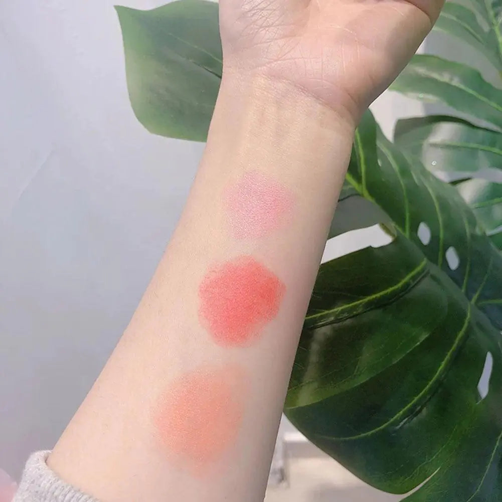 3 Color Double-Ended Blush Stick with Brush Applicator