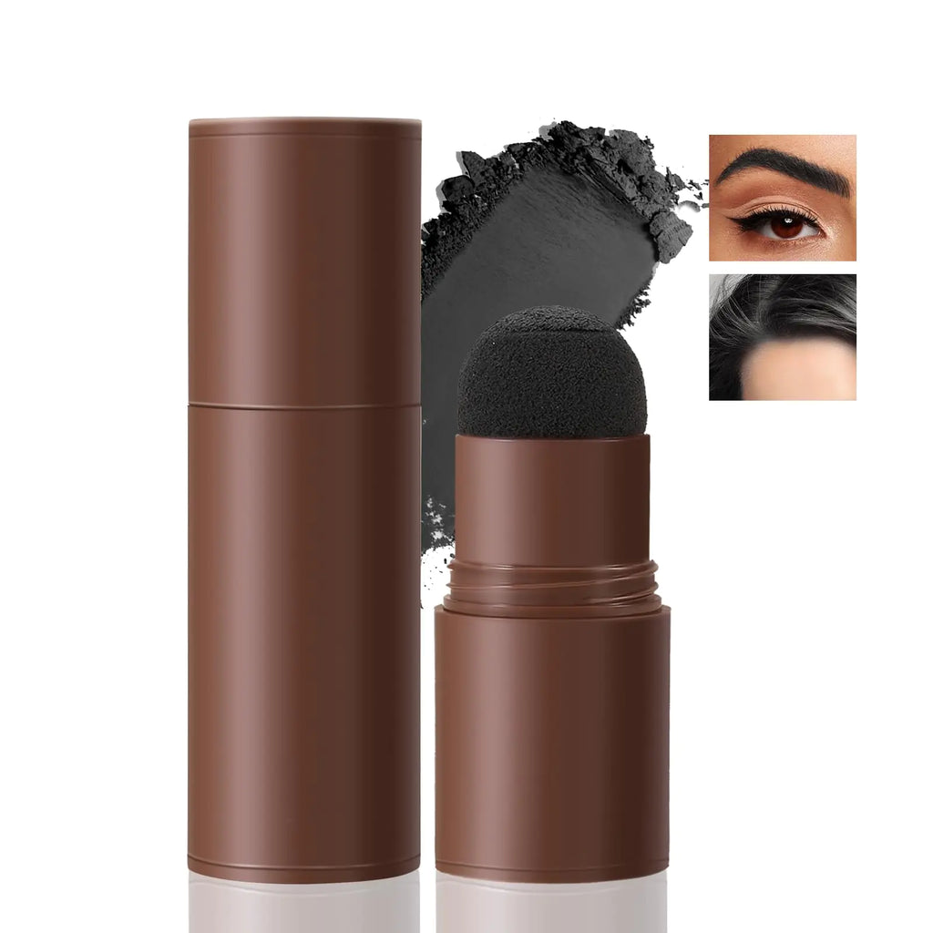 Boobeen Root Touch Up Powder Stick Hair Powder Root Concealer for Gray Hair Hairline Powder Root Cover Up for Thinning Hair