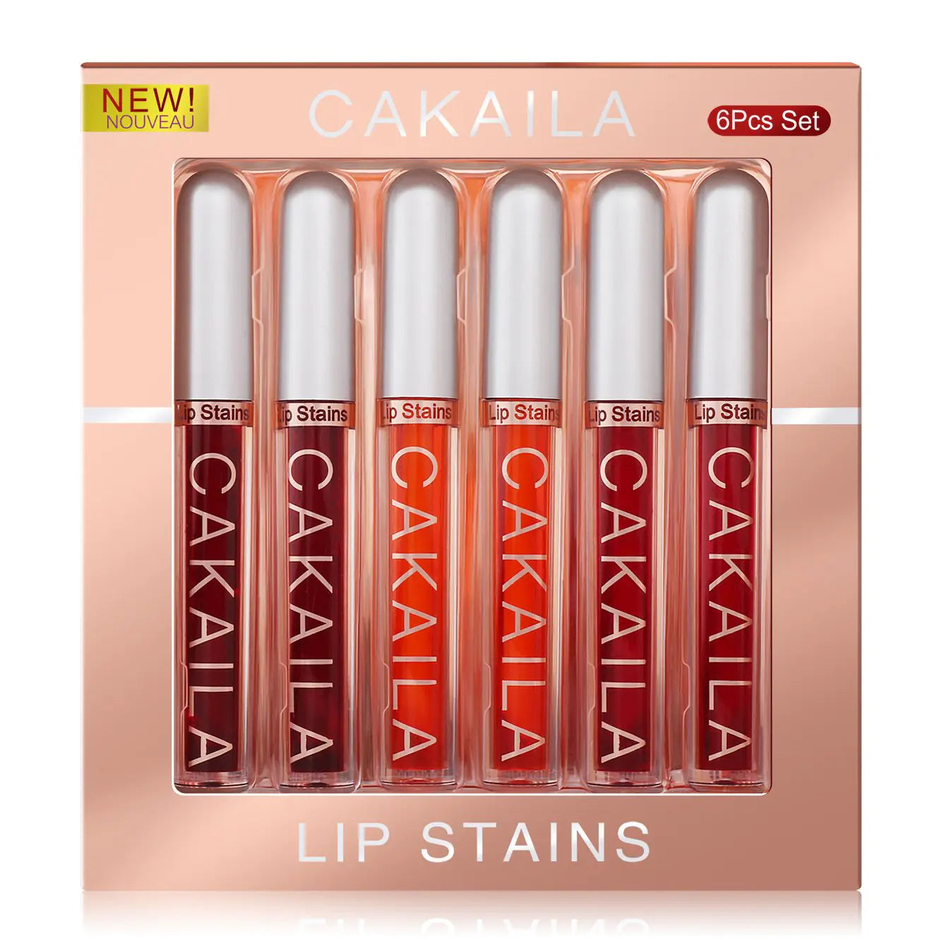 Fashion Women's Multicolor Lipstick Water Set